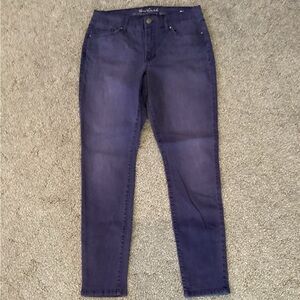 Bandolino Mandie Women's Dark Blue Straight Leg Pants